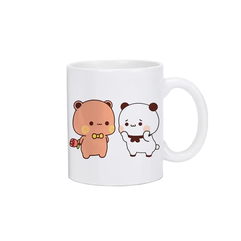 Mug kawaii couple pandas duo amour tasse cadeau hiver 2026