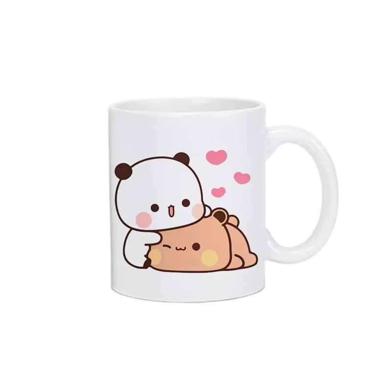 Mug kawaii pandas couple amoureux tasse hiver 2026