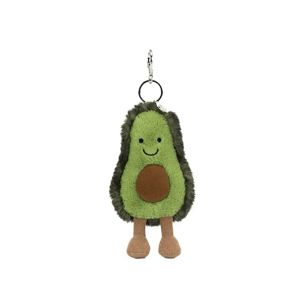 Porte-clés peluche Jellycat avocat kawaii mini peluche sac