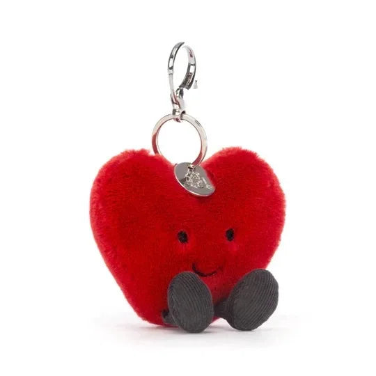 Porte-clés peluche Jellycat cœur kawaii accessoire sac mignon