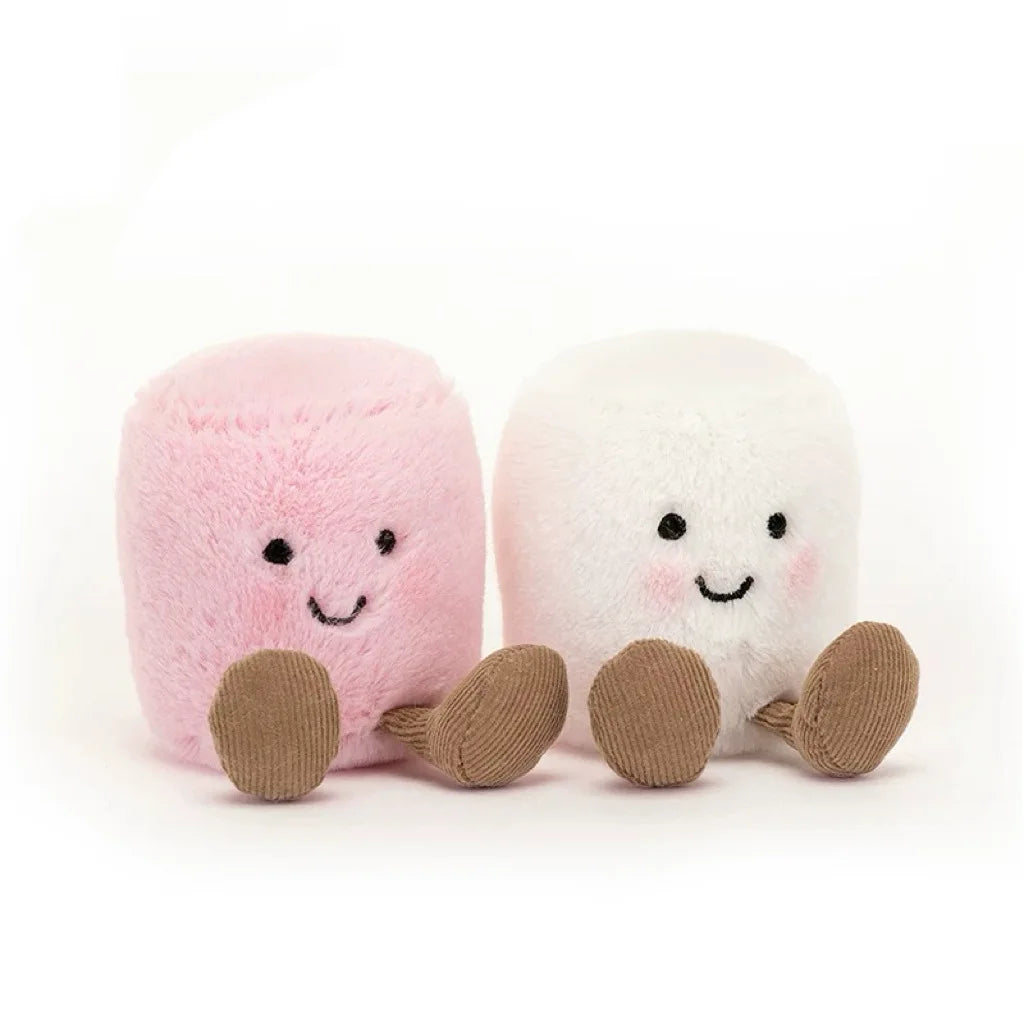 Porte-clés peluche Jellycat marshmallow kawaii doudou mignon