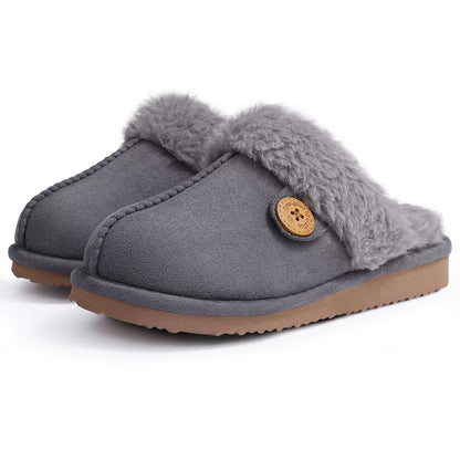 Winter Fluffy Fur Slippers for Women Warm New Home Slippers Faux Fur House Mules Shoes Indoor Bedroom Comfy Fuzzy Slides