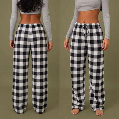 Pantalon de pyjama plaid à carreaux