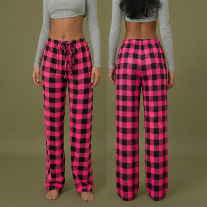Pantalon de pyjama plaid à carreaux