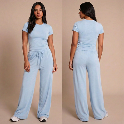 Pyjama femme en modal manches courtes