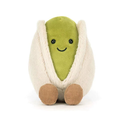 12Cm Pistachio Nut Plushies Lovely Stuffed Pistachio Doll Living Room Decoration Household Cute Plush Toy Birthday Gift