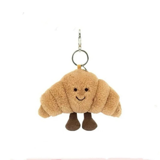 Barcelona Bear Cute Plush Toy Keychain Cartoon Plush Bag Pendant Hobbies Stuffed Toys Gift Fun Plush Doll Keychains