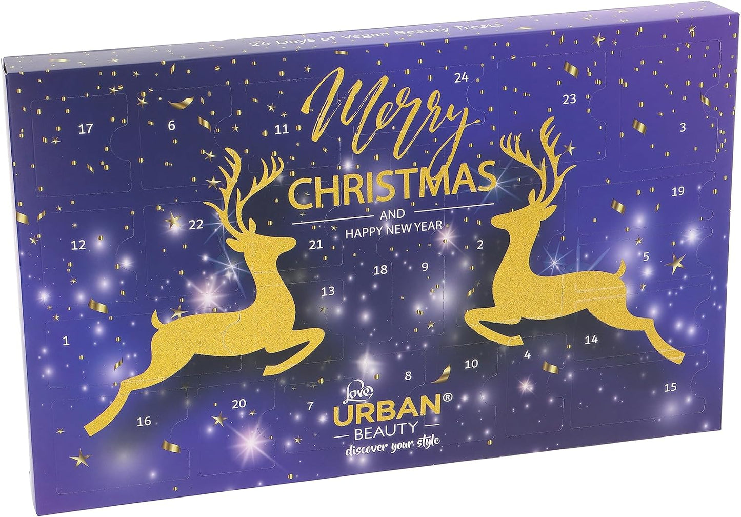Calendrier de l’Avent maquillage vegan coffret beauté édition fêtes Noël