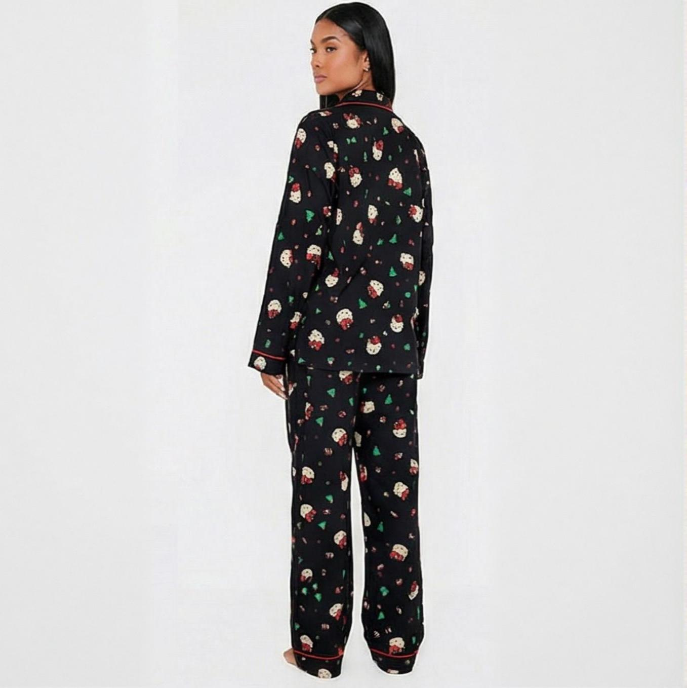 Pyjama de Noël femme 2 pièces Hello Kitty