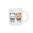 Mug kawaii pandas couple dessin mignon tasse hiver 2026