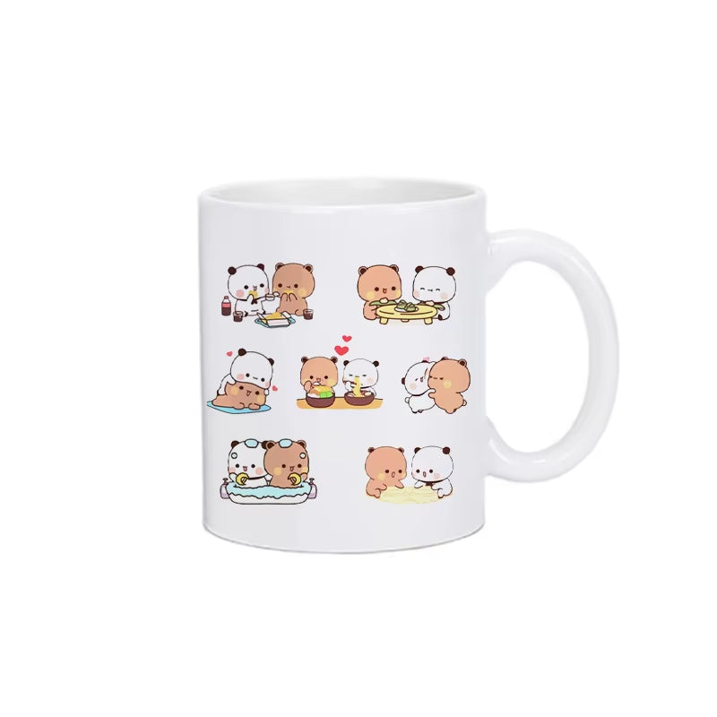 Mug kawaii pandas motif cute tasse hiver 2026