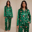 pyjama-noel-femme-deux-pieces-bonhomme-de-neige-vert-hiver-2026-sur-modele
